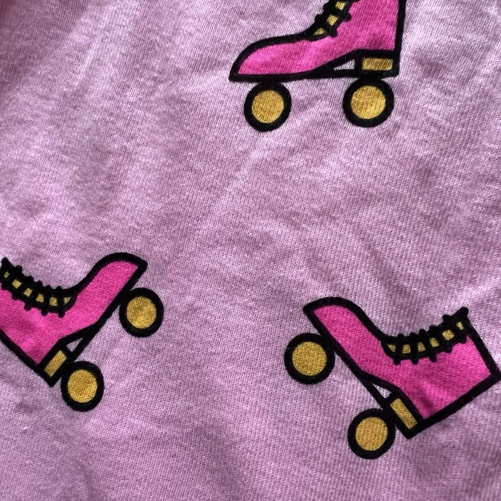NWOT The Children's Place Lot of 3 Girls Size 8 Pajama Pants Roller Skates